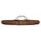 Hello Honey® 29" Dark Brown Artisanal Bankuan Braided Tray with Handles